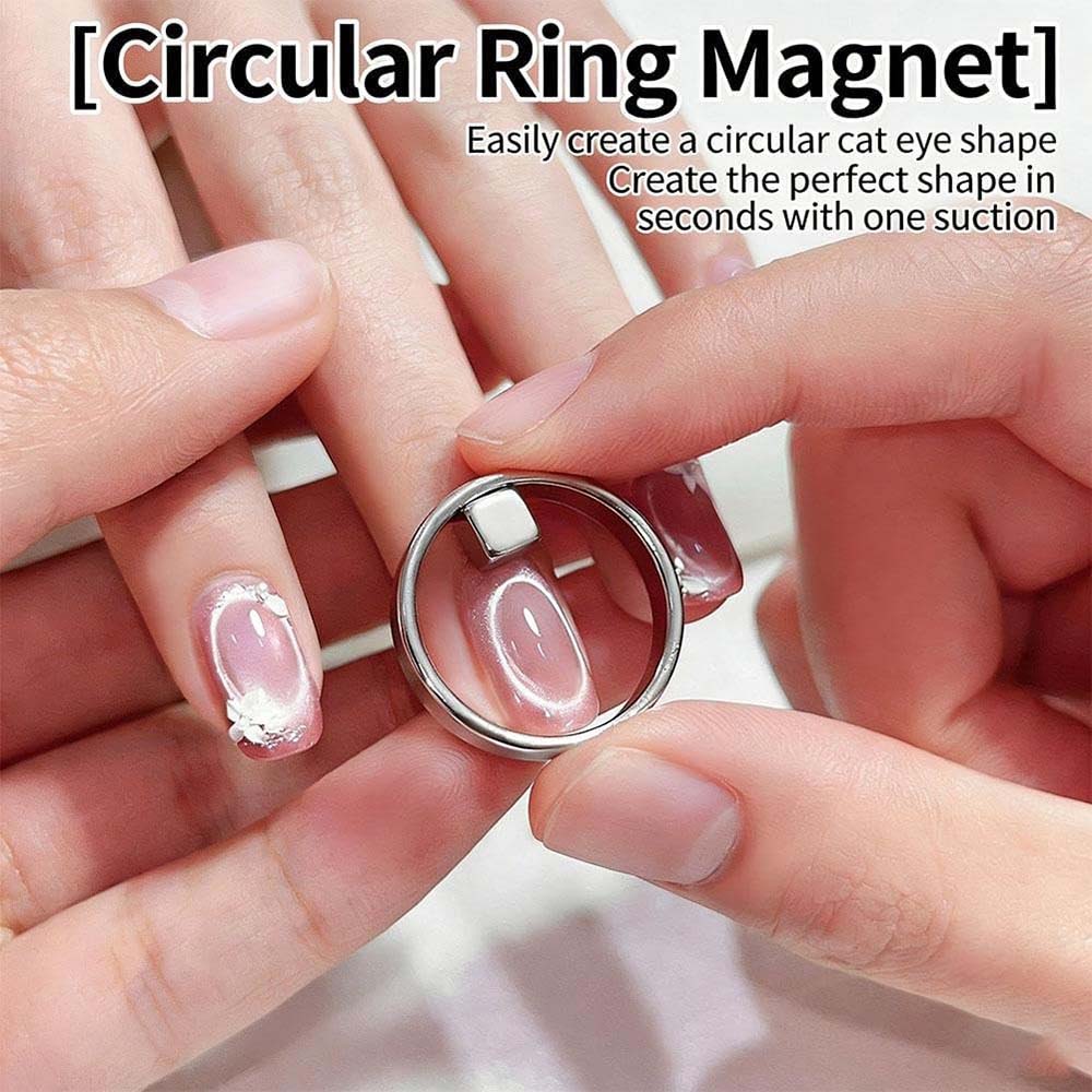 Circular Cat Eye Nail Magnet 99027