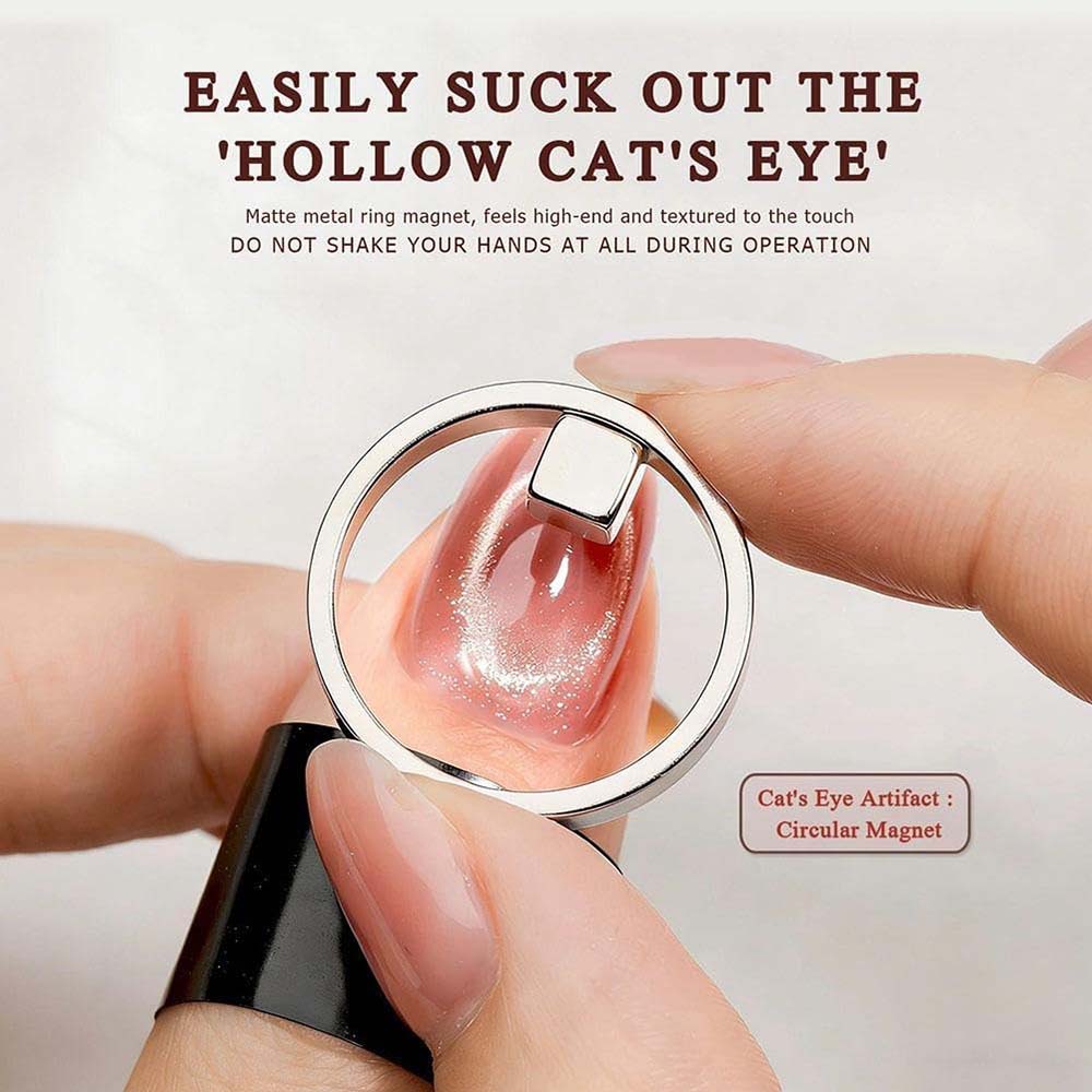 Circular Cat Eye Nail Magnet 99027