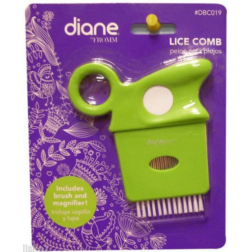 Diane By Fromm Lice Comb Magnify GRN #DBC019