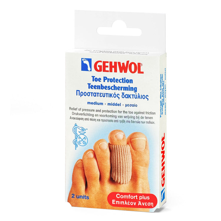 Gehwol Elastic Toe Protection Gel Pads 2PK Medium 1126803