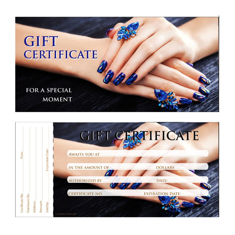 Gift Certificate 50PK GC122