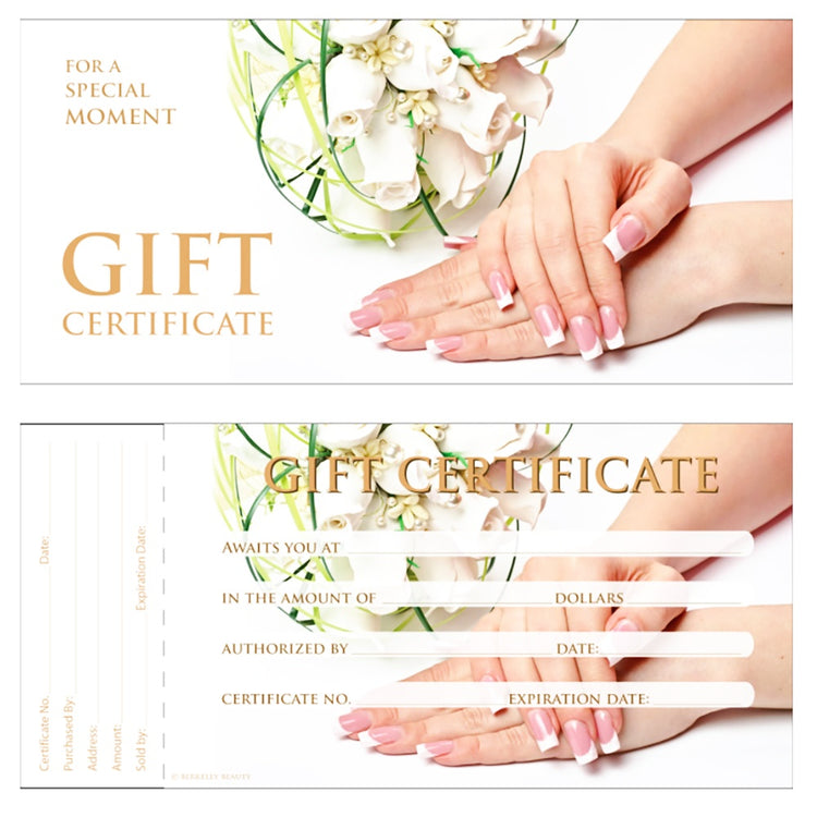 Gift Certificate 50PK GC123