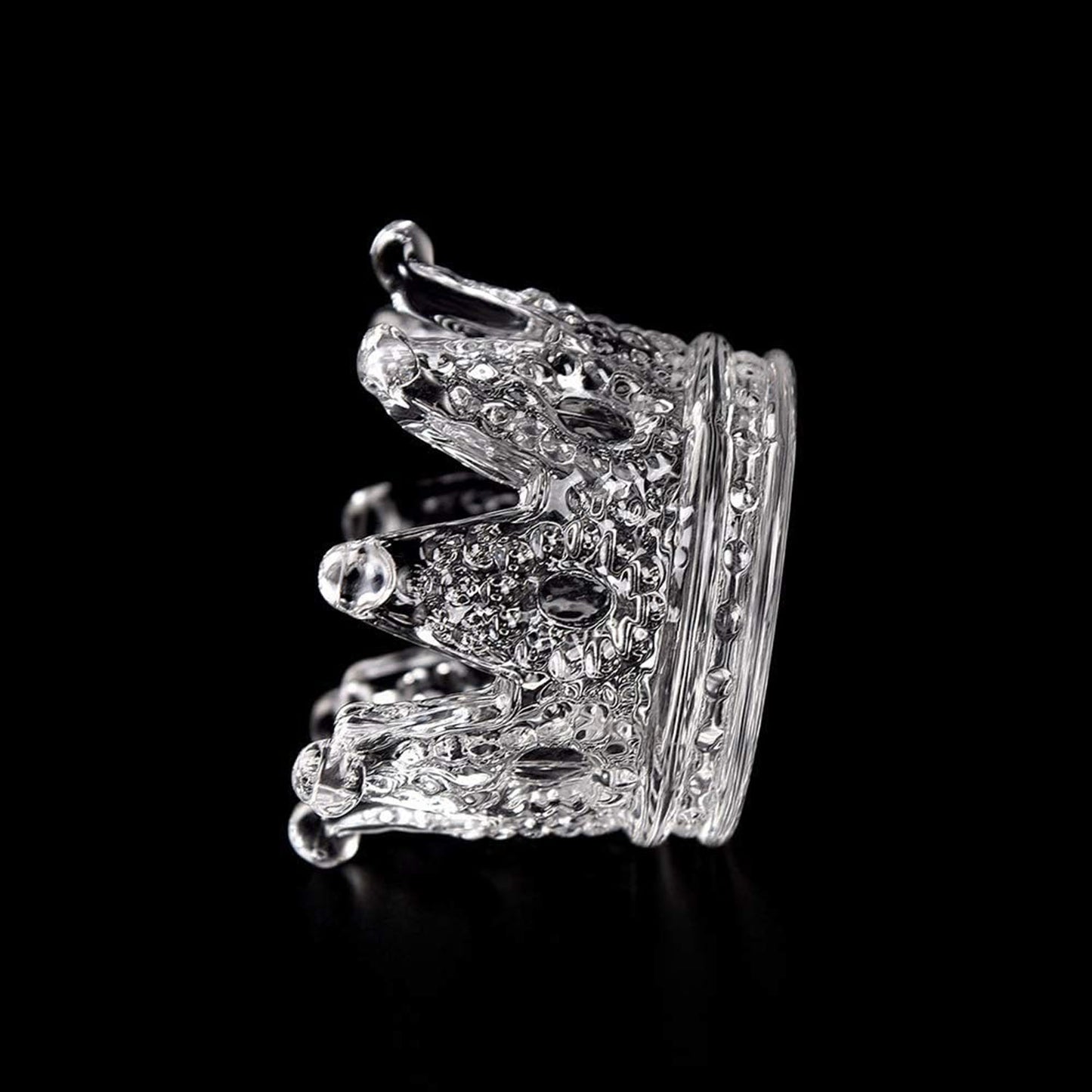 Glass Dappen Dish & Brush Holder GDD-2N1 00201