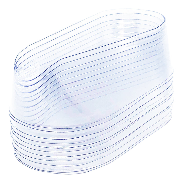 IBD Dip & Sculpt Clear Plastic Tray IBDDT Pack of 10