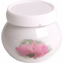 Porcelain Liquid Jar with air - Flower Design - LC201AD