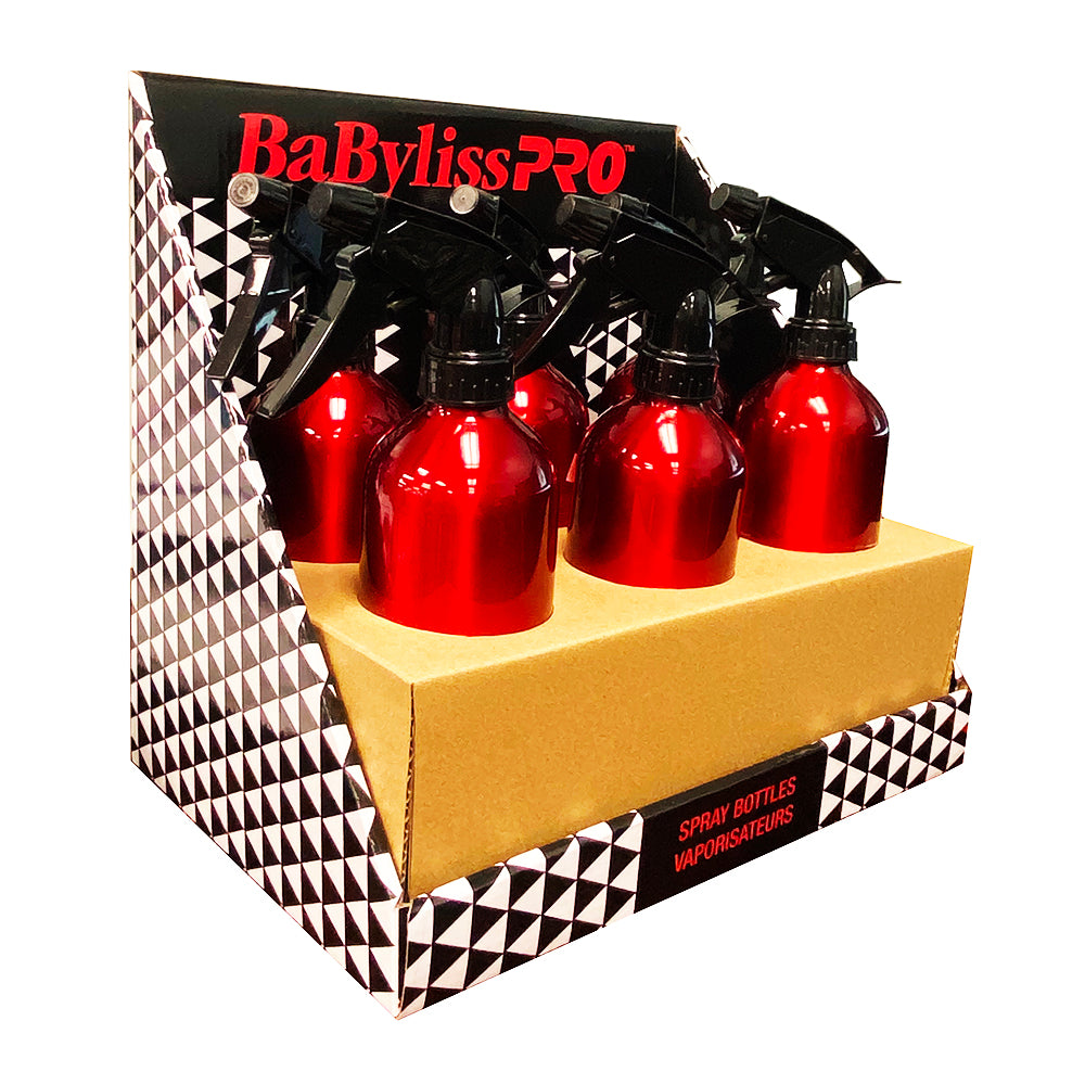 BaBylissPRO Aluminum Spray Bottles 13 oz BESSPRAYLXC 01939