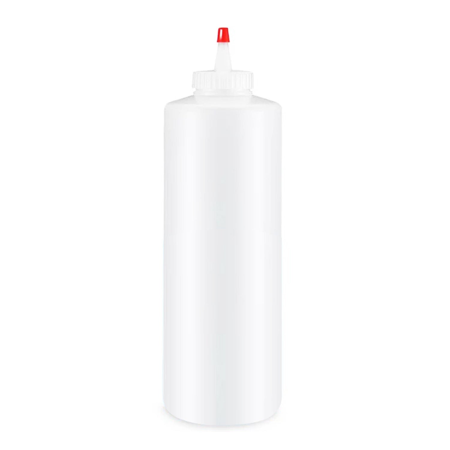 Plastic Squeezable Cylinder Bottle 16 oz 18126