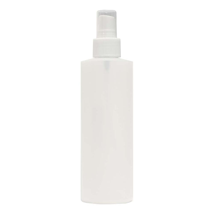 Cylinder Spray Bottle 8 oz - White 00706