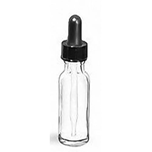 Glass Dropper Bottles 0.5 oz - Clear 43080