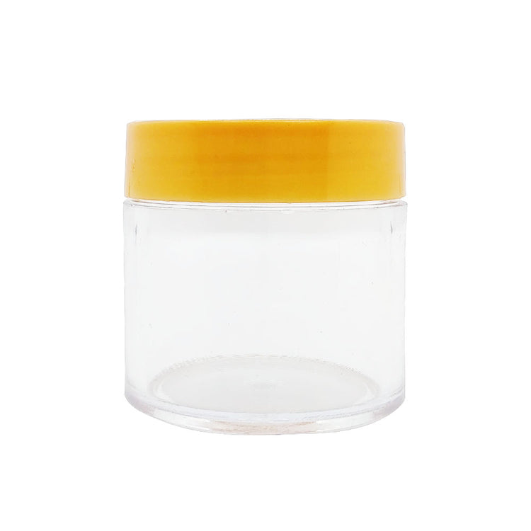 Berkeley Clear Thick-Wall Round Jar Gold Cap 30ml BJ300GD