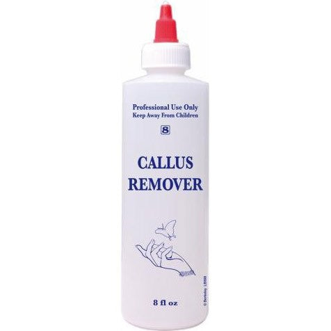 8oz Labeled Bottle With Cap - Callus Remover - LB508