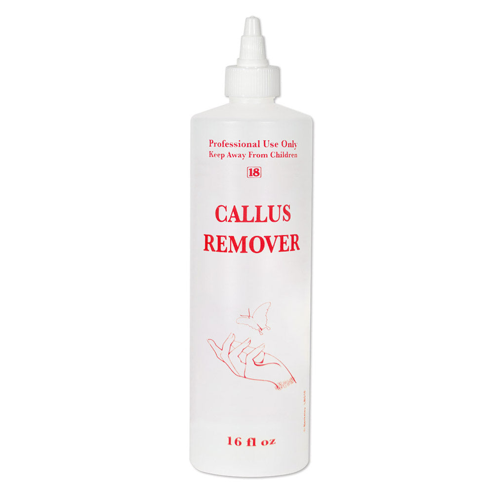 16oz Labeled Bottle With Cap - Callus Remover - LB518