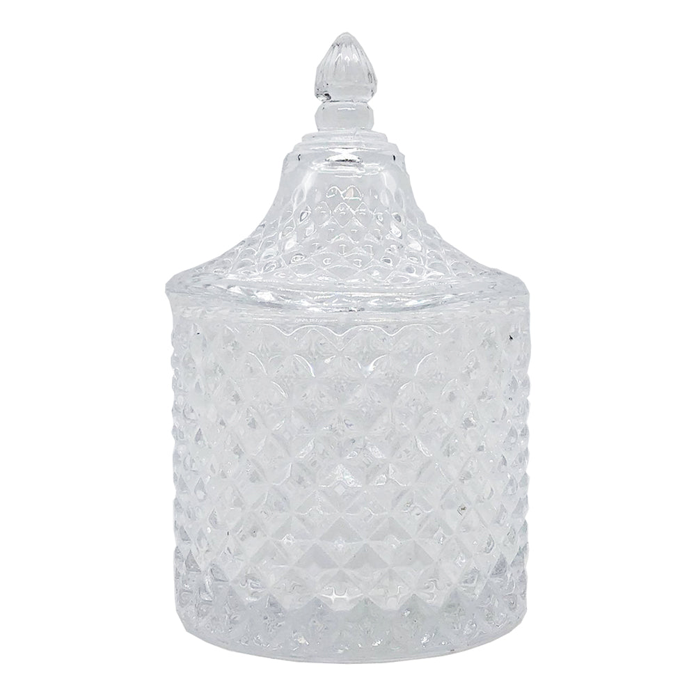 Berkeley Vintage-4 Glass Jar & Cup W/Glass Lid PJ143 (TG039)