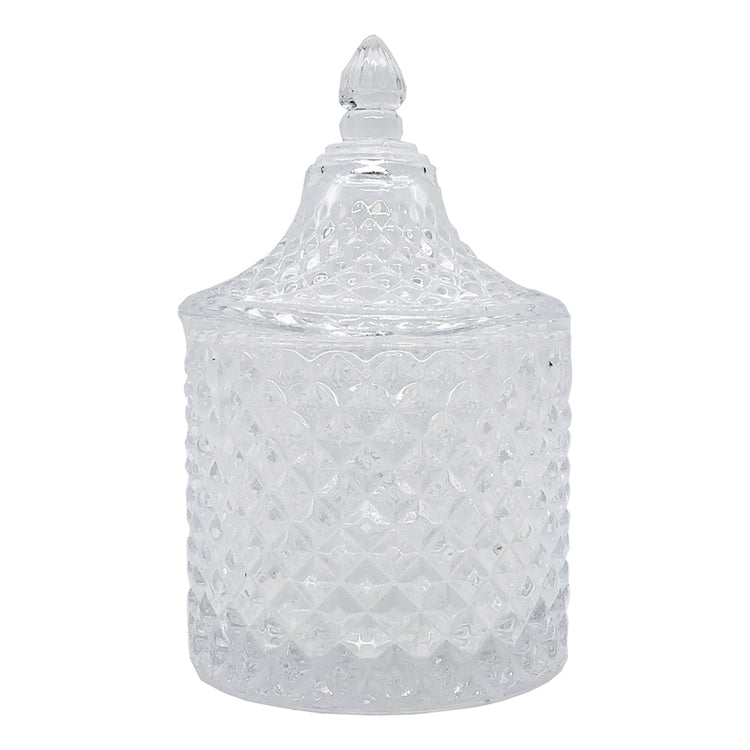 Berkeley Vintage-4 Glass Jar & Cup W/Glass Lid PJ143 (TG039)