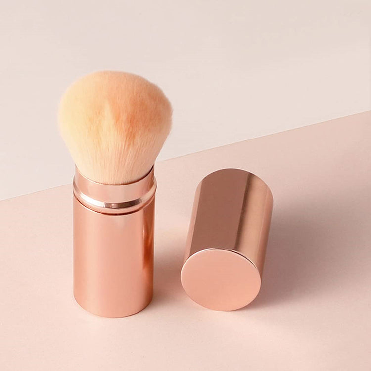 Ikonna Rose Gold Retractable Powder Brush PB-RRG 91116