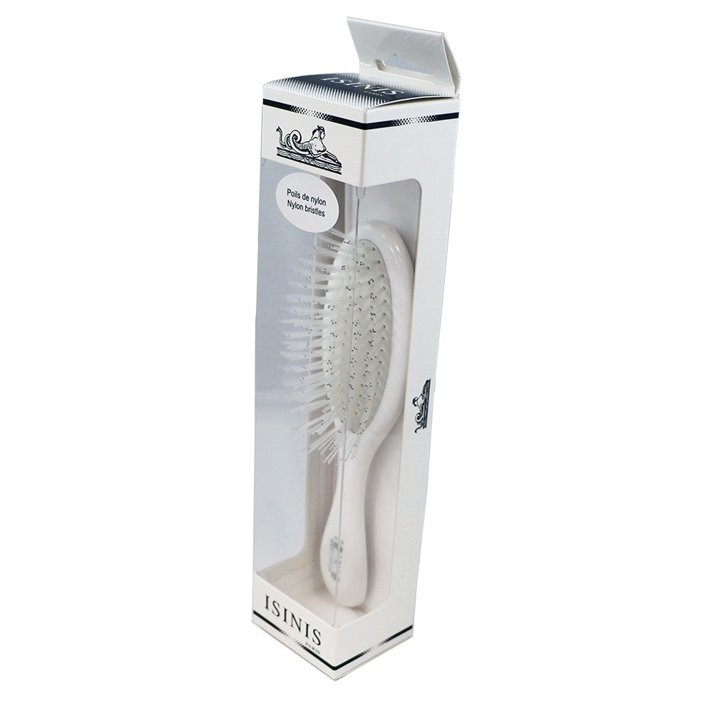 Isinis Holiday Oval Cushion Brush White - 02260