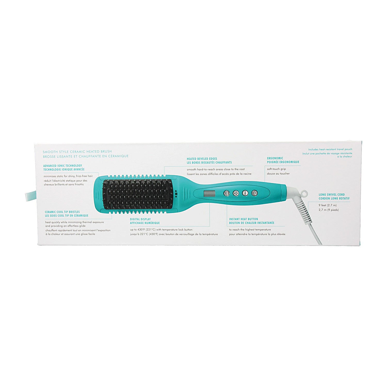 Moroccanoil Smooth Style Ceramic Heated Brush 14183