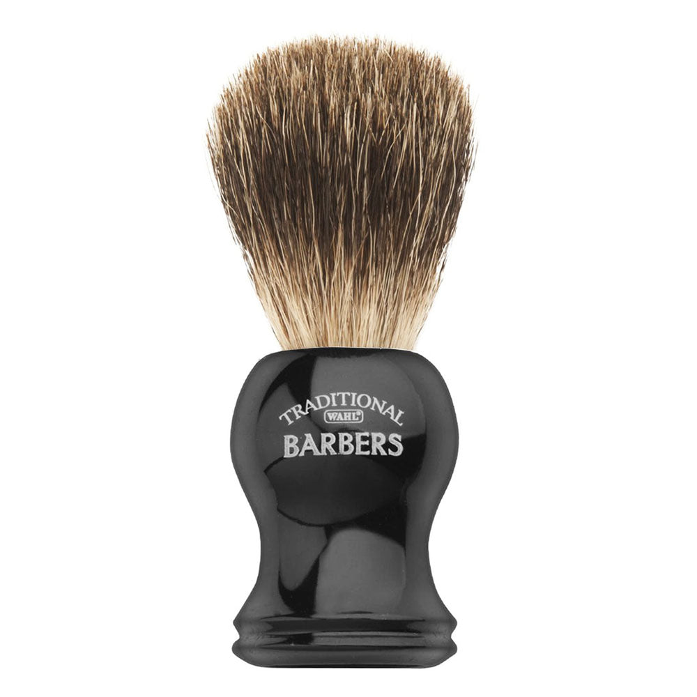 Wahl Traditional Barbers Badger Bristle Shaving Brush #56768