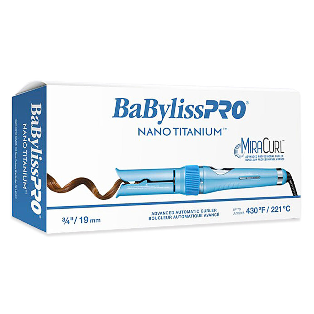 BaBylissPRO Nano Titanium MiraCurl Automatic Curler 3/4"