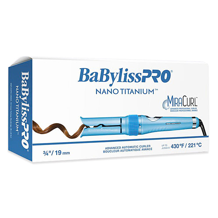 BaBylissPRO Nano Titanium MiraCurl Automatic Curler 3/4"