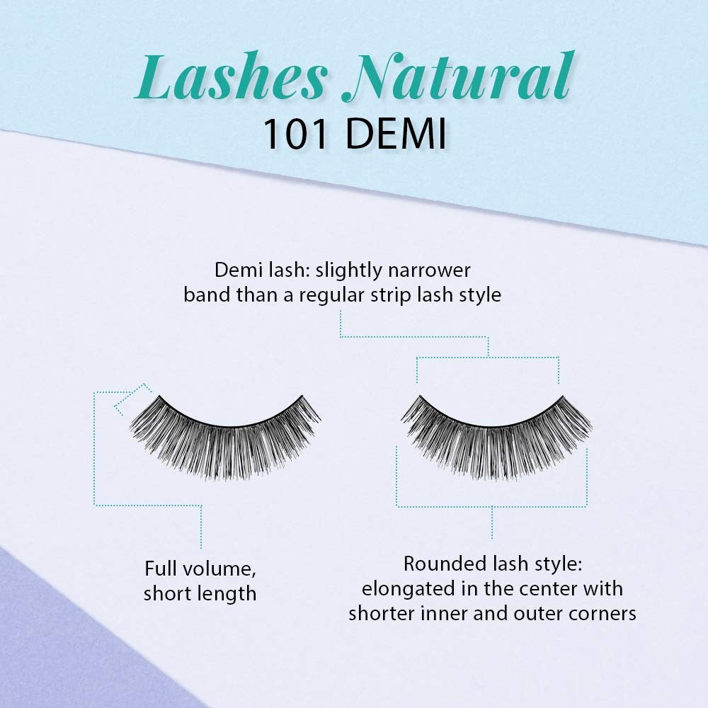 Ardell Natural - 101 Demi Black #65001