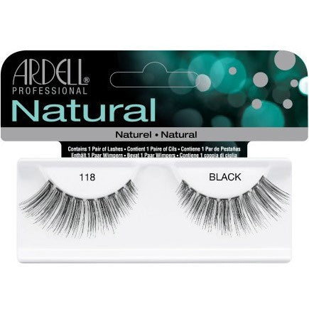 Ardell Natural Fashion Lashes - 118 Black #61810