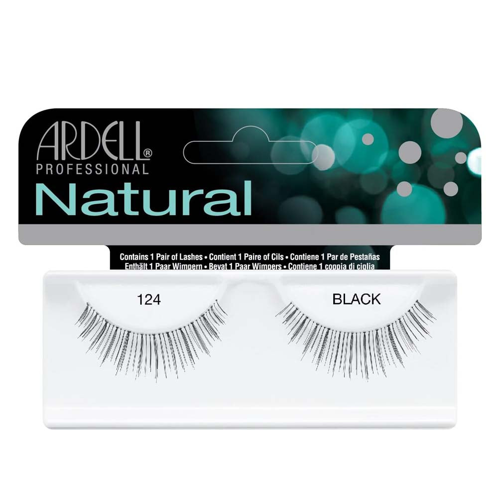 Ardell Natural Fashion Lashes - 124 Black #65093