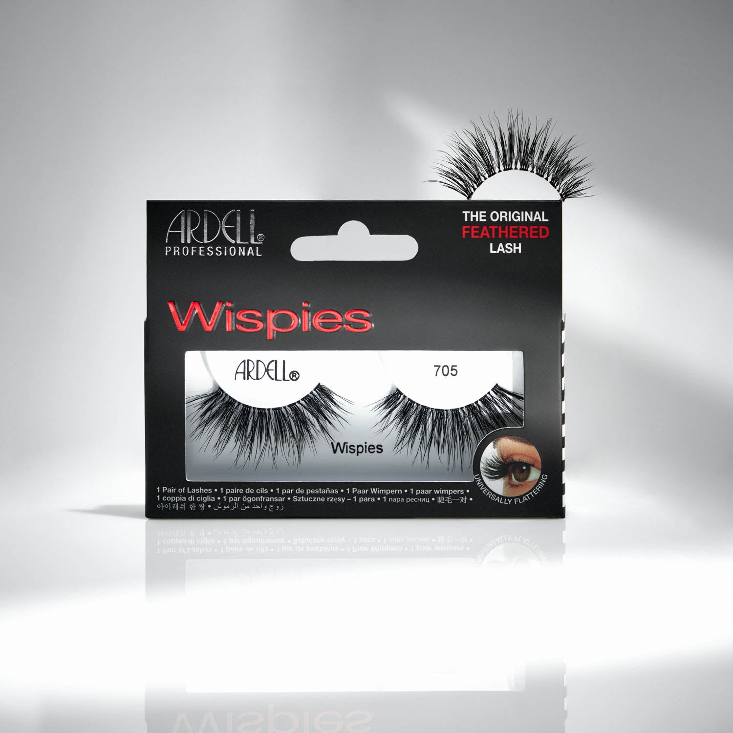 Ardell Wispies Lashes 1 Pair - 705 Black 33186