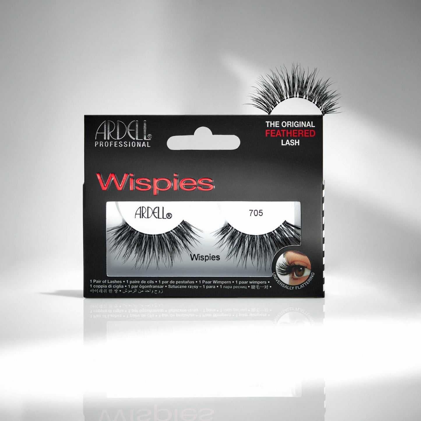 Ardell Wispies Lashes 1 Pair - 705 Black 33186