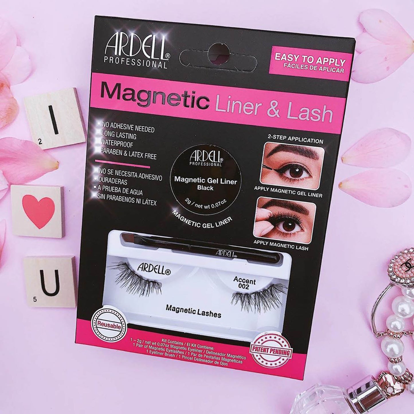 Ardell Magnetic Liner & Lash Kit - Demi Wispies 36851