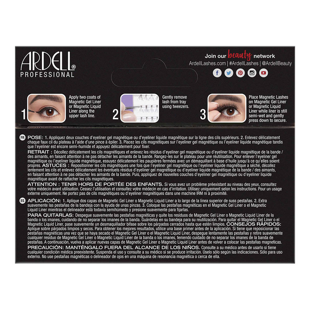 Ardell Magnetic Individuals Lashes - Medium Black 56181