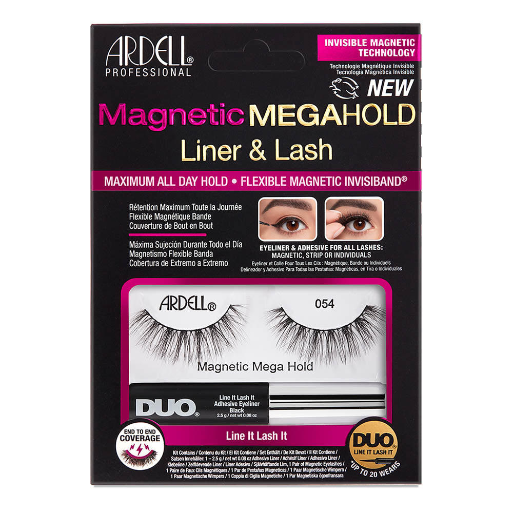 Ardell Magnetic MegaHold Liner & Lash Kit - 054 Black 61235