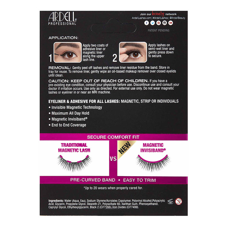 Ardell Magnetic MegaHold Liner & Lash Kit - 054 Black 61235