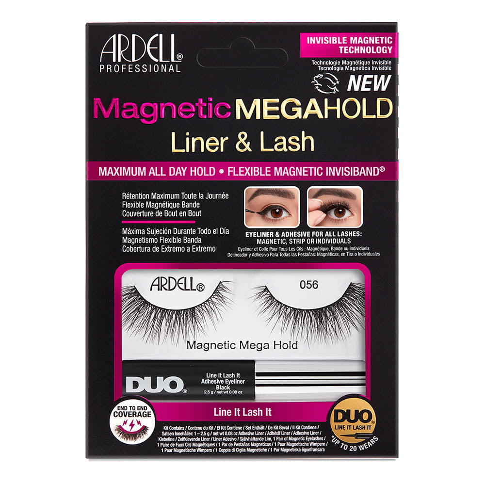 Ardell Magnetic MegaHold Liner & Lash Kit - 056 Black 61237