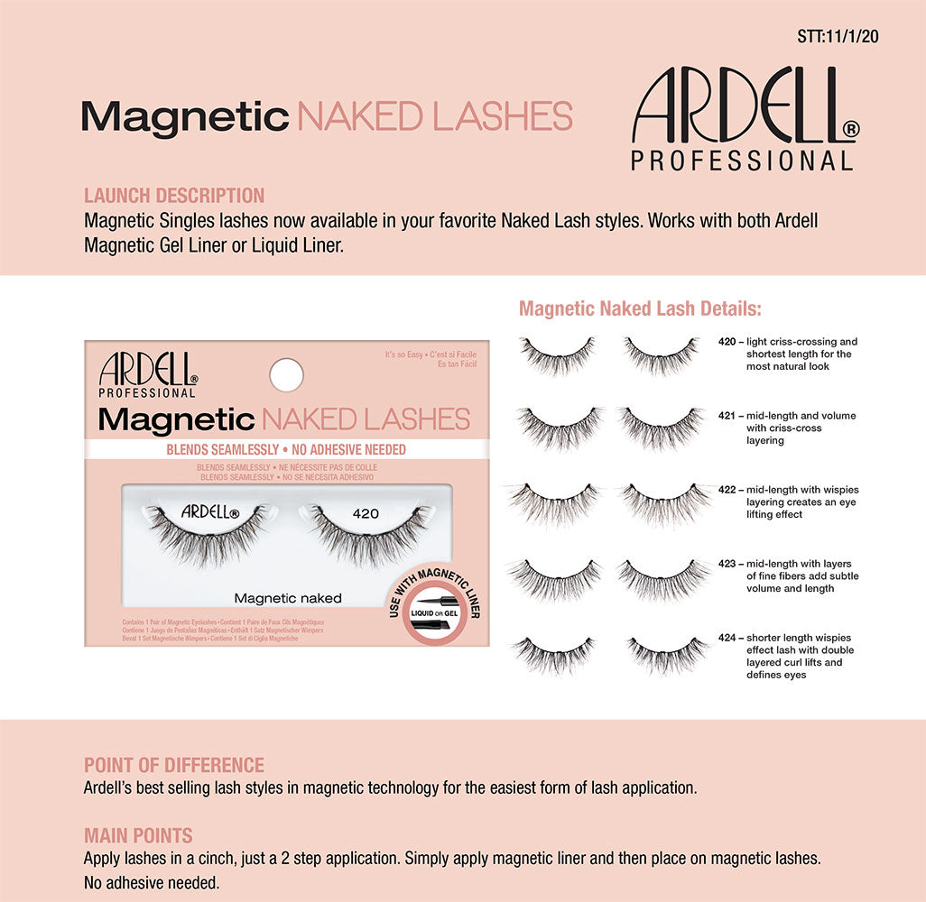 Ardell Naked Lashes 1 Pair - 425 Black 61588