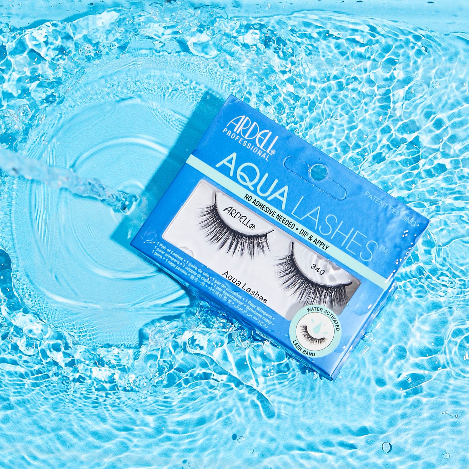Ardell Aqua Lashes 1 Pair - 342 Black 63403