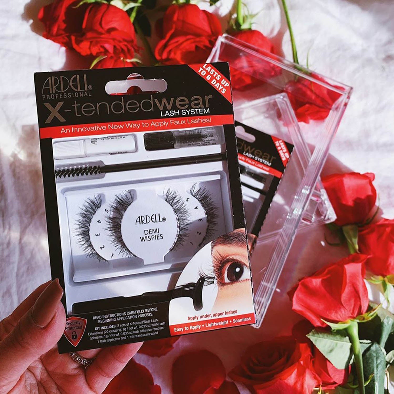 Ardell X-Tended Wear Lashes Kit - 110 Black 64103