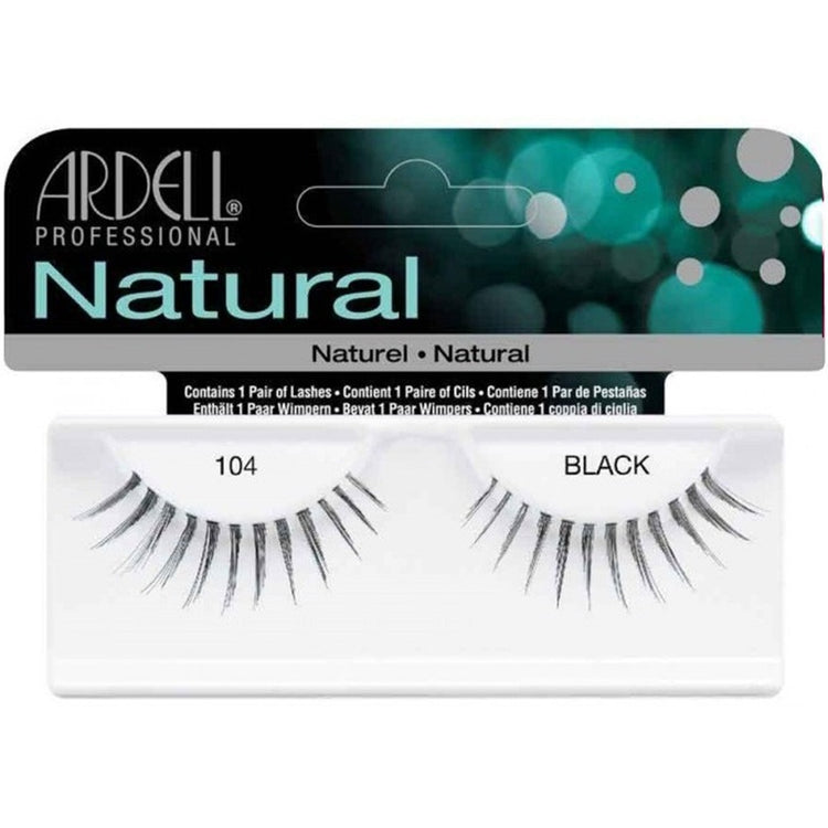 Ardell Natural Fashion Lashes - 104 Black #60410