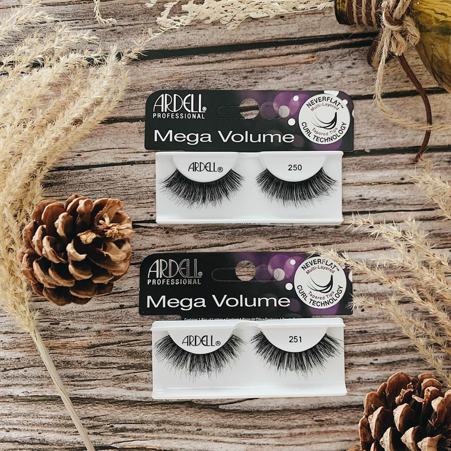 Ardell Mega Volume Lashes 1 Pair - 255 Black 66469