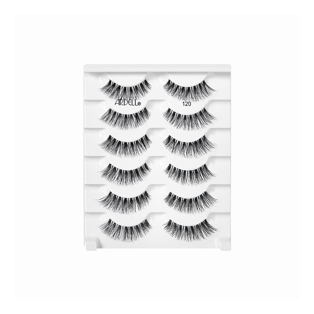 Ardell Natural Lashes 6 Pairs - 120 Black 67418