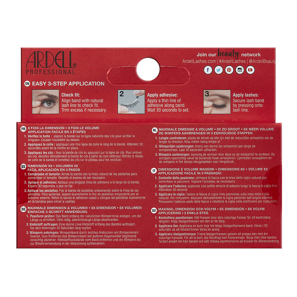 Ardell 8D Lashes 1 Pair - 951 Black 67438