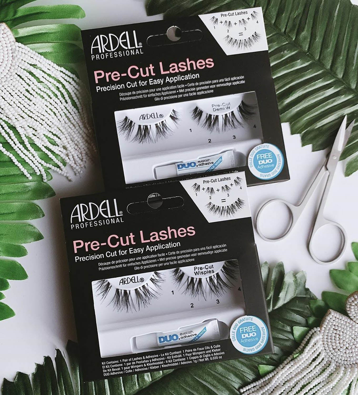 Ardell Pre-Cut Lashes 1 Pair - Pre-Cut Demi W Black 67462