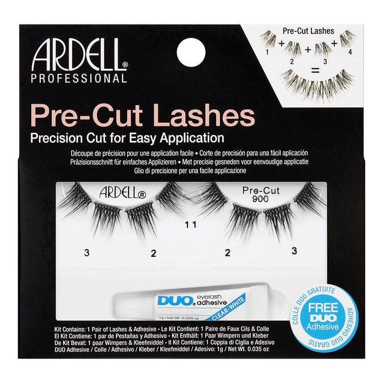 Ardell Pre-Cut Lashes 1 Pair - Pre-Cut 900 Black 67464