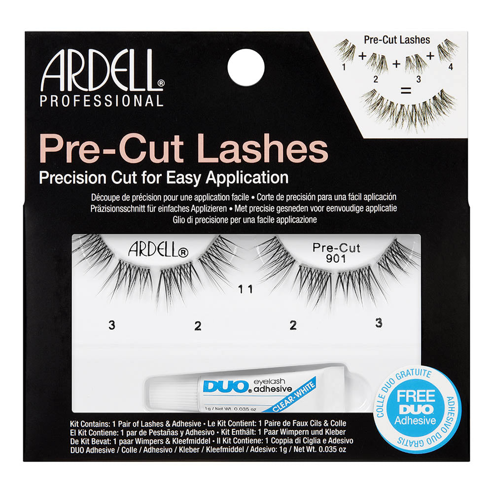 Ardell Pre-Cut Lashes 1 Pair - Pre-Cut 901 Black 67465