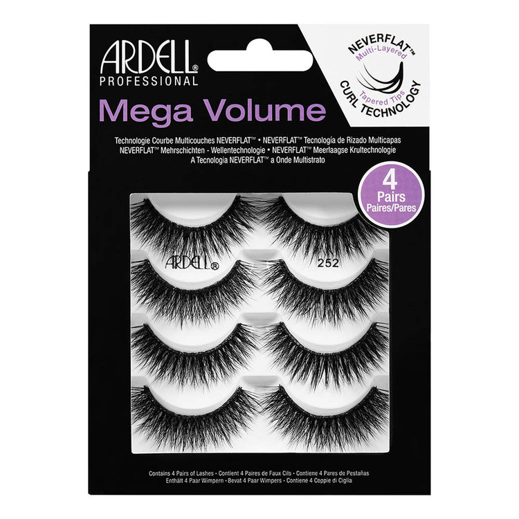 Ardell Mega Volume Lashes 4 Pairs - 252 Black 67889