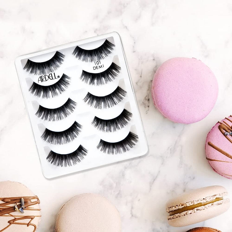 Ardell Natural Lashes 5 Pairs - 101 Demi Black 68983