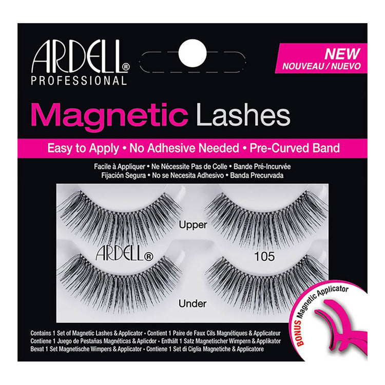 Ardell Magnetic Lashes 2 Pairs Upper/Under - 105 Black 70458