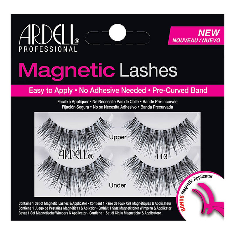 Ardell Magnetic Lashes 2 Pairs Upper/Under - 113 Black 70459