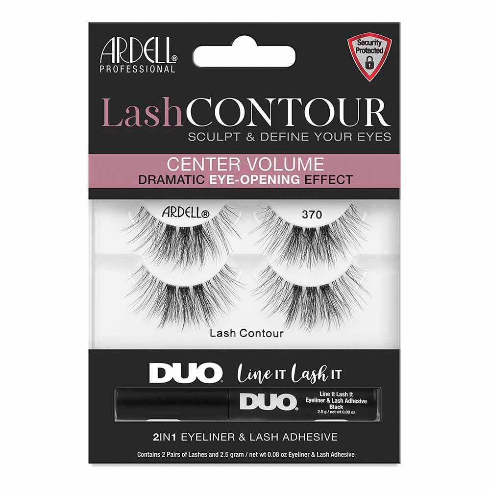 Ardell Lash Contour Center Volume 2 Pairs - 370 Black 71765