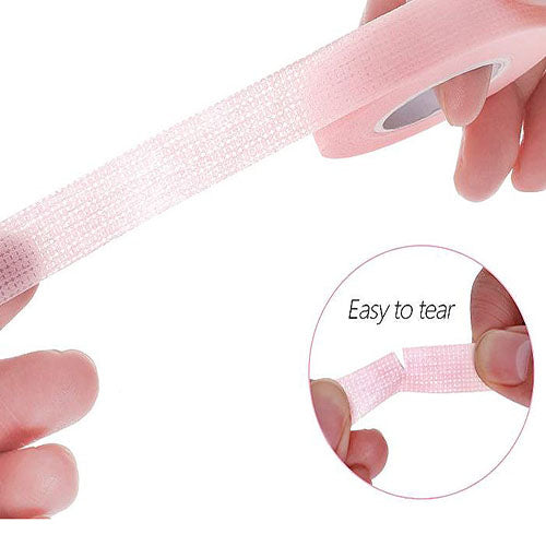 Premierlash Pink Facial Micropore Tape 2 Rolls PL-274 80557